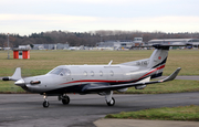 (Private) Pilatus PC-12/45 (HB-FVZ) at  Bournemouth - International (Hurn), United Kingdom