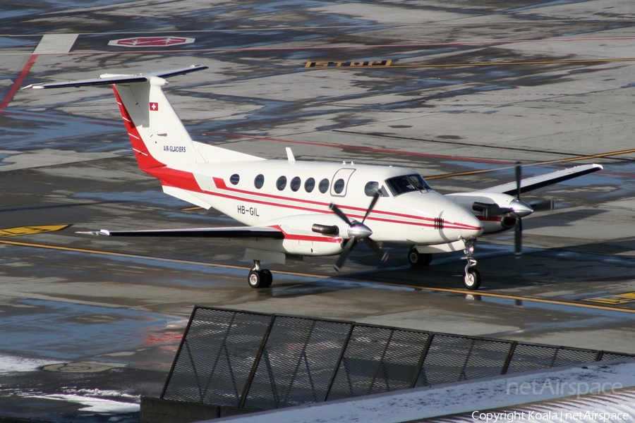 Air Glaciers Beech King Air 200 (HB-GIL) | Photo 615510