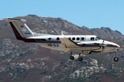 Air Glaciers Beech King Air 200 (HB-GJI) at  Calvi – Sainte-Catherine, France