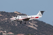 Air Mountain Beech King Air 200 (HB-GJM) at  Calvi – Sainte-Catherine, France