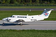 Swiss Flight Services Beech King Air B200 (HB-GLB) at  Hamburg - Fuhlsbuettel (Helmut Schmidt), Germany