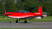 (Private) Pilatus PC-7 (HB-HMU) at  Mollis, Switzerland