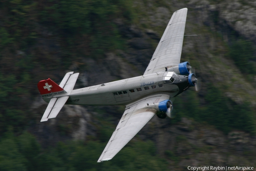 Ju-Air Junkers Ju-52/3m (HB-HOP) | Photo 557763