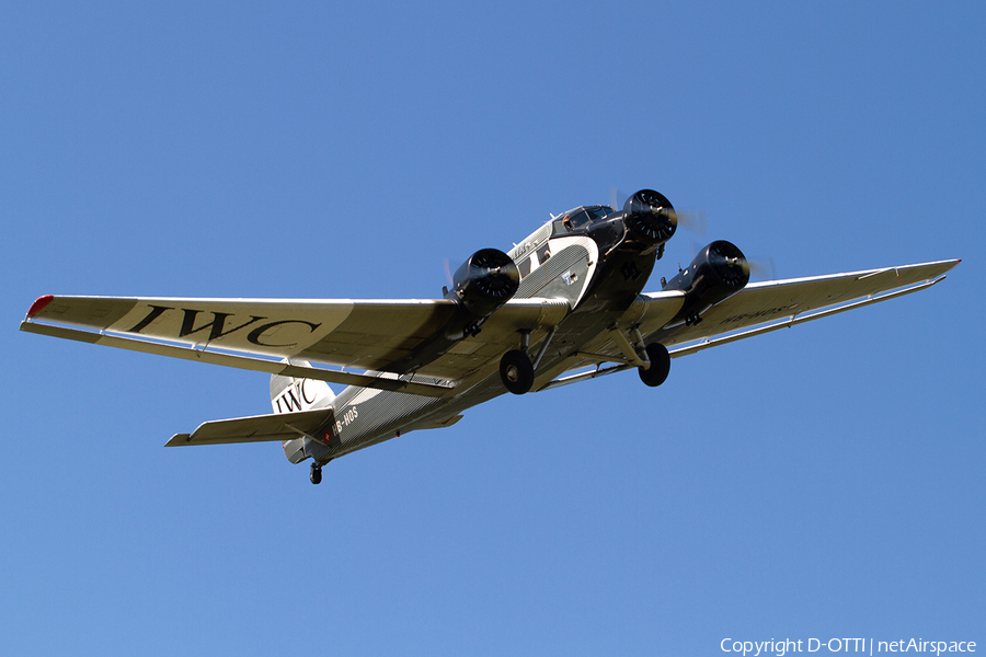 Ju-Air Junkers Ju-52/3m (HB-HOS) | Photo 368870