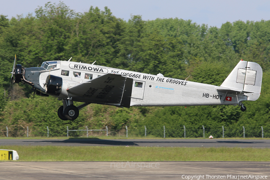 Ju-Air Junkers Ju-52/3m (HB-HOT) | Photo 61647