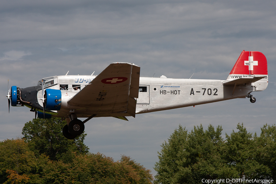 Ju-Air Junkers Ju-52/3m (HB-HOT) | Photo 368699