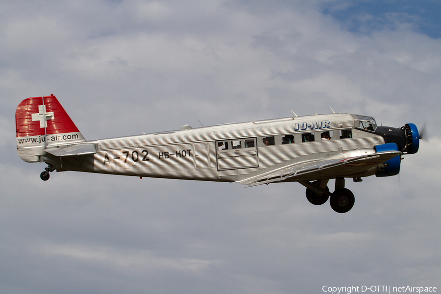 Ju-Air Junkers Ju-52/3m (HB-HOT) | Photo 368736