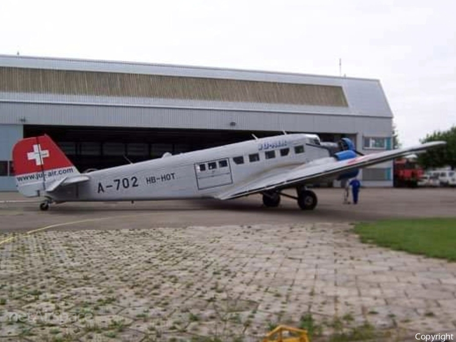 Ju-Air Junkers Ju-52/3m (HB-HOT) | Photo 468653