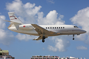 CAT Aviation AG Dassault Falcon 2000EX (HB-IAU) at  Philipsburg - Princess Juliana International, Netherland Antilles