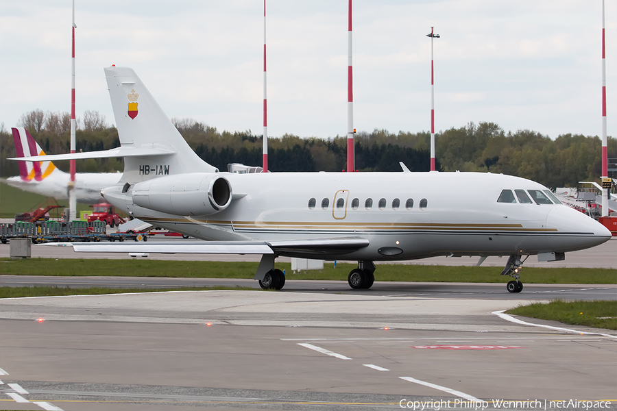 Starjet Establishment for Aviation Dassault Falcon 2000 (HB-IAW) | Photo 157677