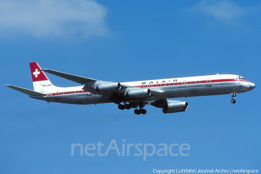 Balair Douglas DC-8-63(PF) (HB-IDZ) | Photo 403760