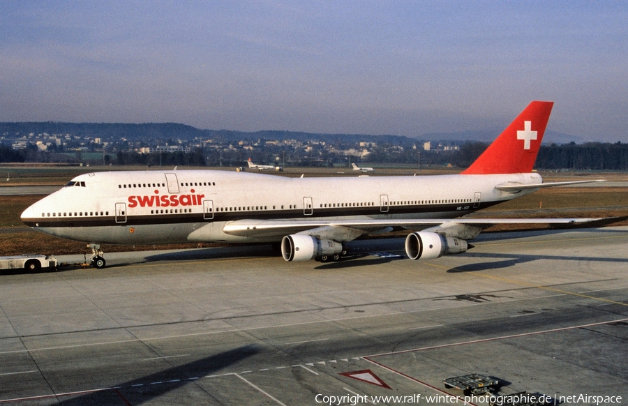 Swissair Boeing 747-357 (HB-IGE) | Photo 469974