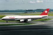 Swissair Boeing 747-357 (HB-IGF) at  Boston - Logan International, United States