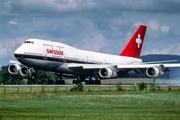 Swissair Boeing 747-357 (HB-IGF) at  Zurich - Kloten, Switzerland