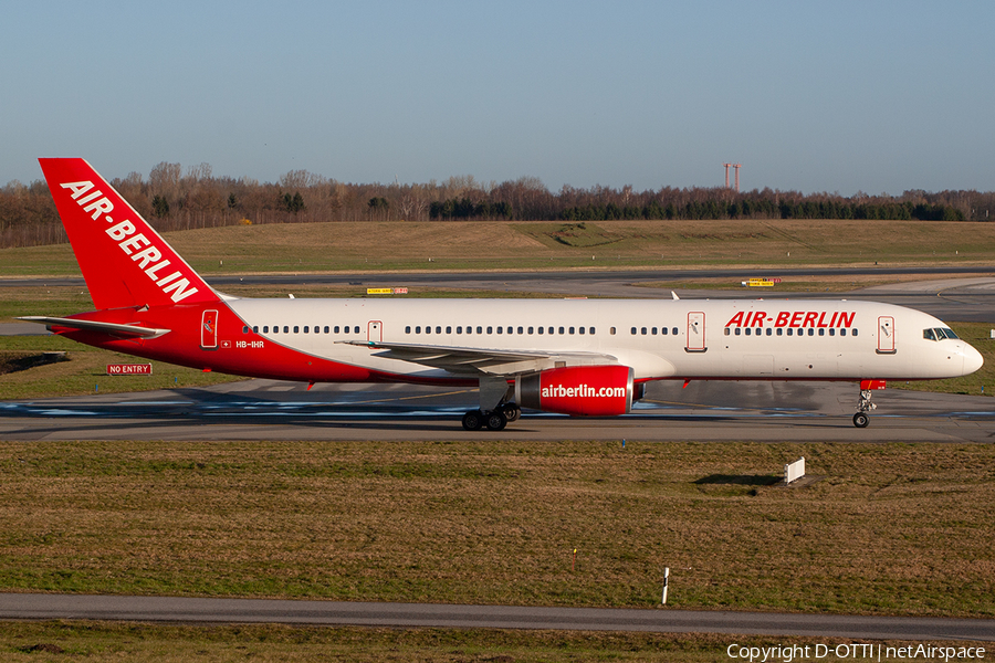 Air Berlin (Belair) Boeing 757-2G5 (HB-IHR) | Photo 249046