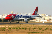 Edelweiss Air Airbus A320-214 (HB-IHX) at  Faro - International, Portugal