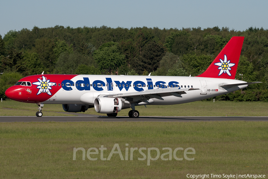 Edelweiss Air Airbus A320-214 (HB-IHX) | Photo 21493