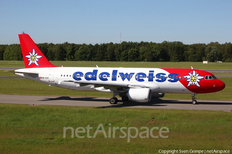 Edelweiss Air Airbus A320-214 (HB-IHX) | Photo 22939