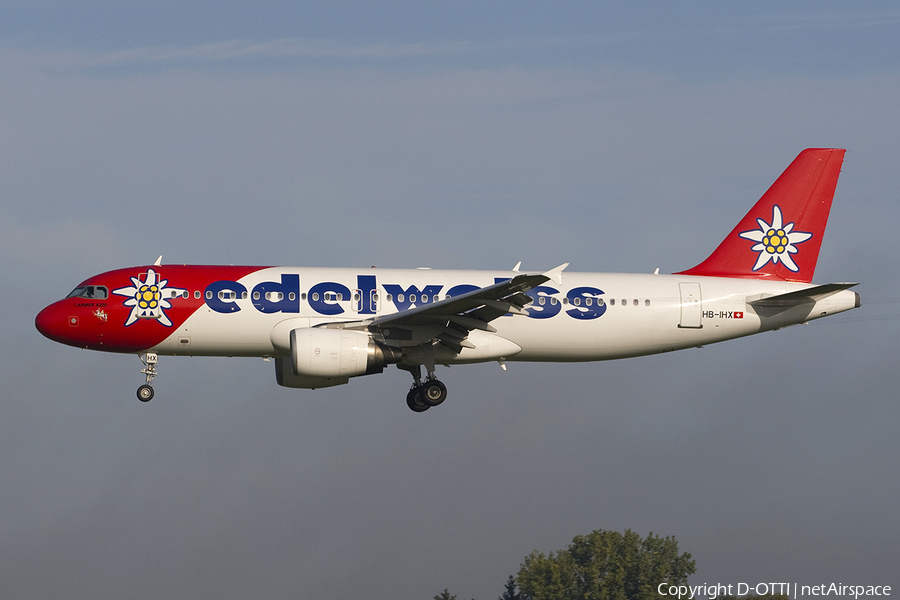 Edelweiss Air Airbus A320-214 (HB-IHX) | Photo 278095