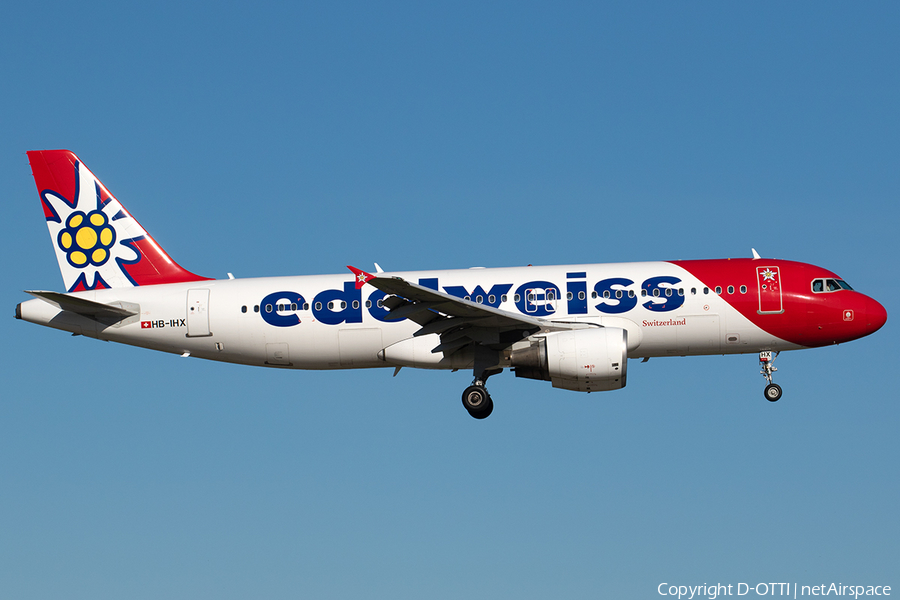 Edelweiss Air Airbus A320-214 (HB-IHX) | Photo 561372