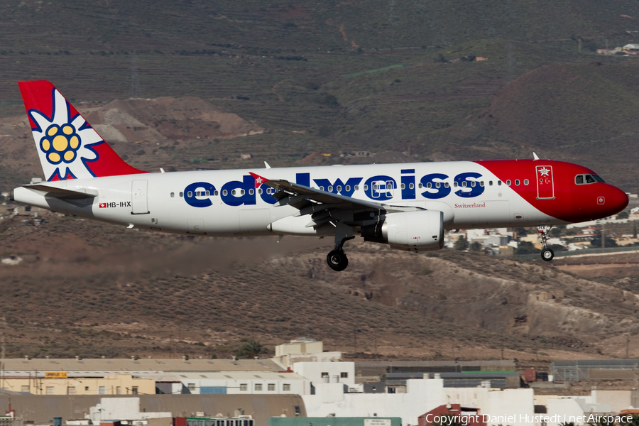 Edelweiss Air Airbus A320-214 (HB-IHX) | Photo 413406