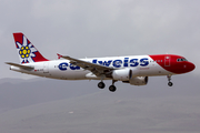 Edelweiss Air Airbus A320-214 (HB-IHX) at  Gran Canaria, Spain