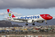 Edelweiss Air Airbus A320-214 (HB-IHX) at  Gran Canaria, Spain