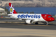 Edelweiss Air Airbus A320-214 (HB-IHX) at  Gran Canaria, Spain