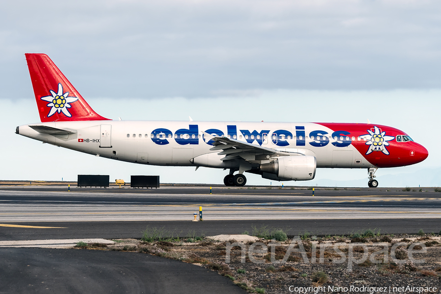 Edelweiss Air Airbus A320-214 (HB-IHX) | Photo 144617