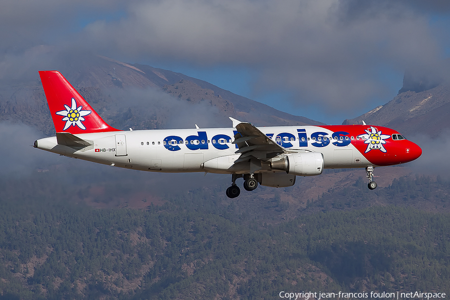 Edelweiss Air Airbus A320-214 (HB-IHX) | Photo 201781