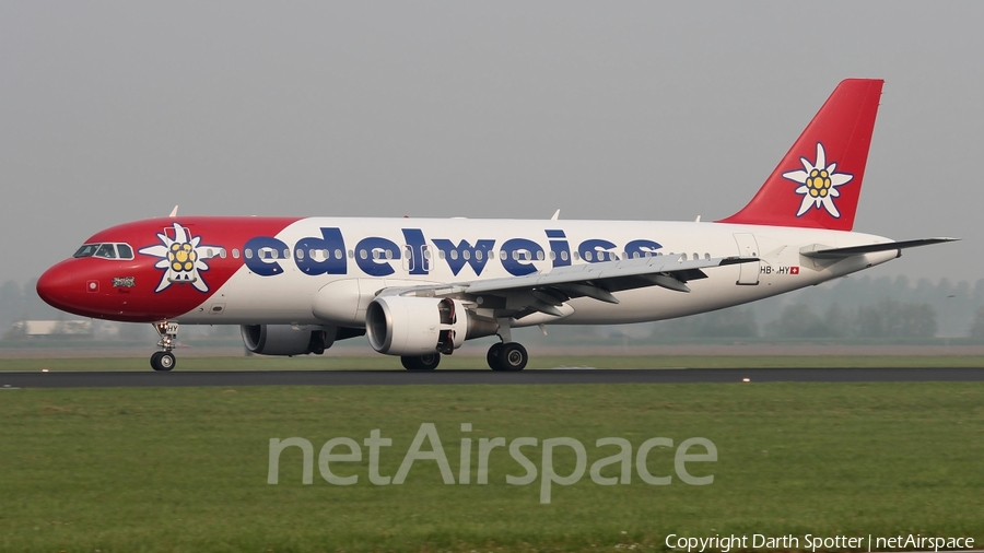 Edelweiss Air Airbus A320-214 (HB-IHY) | Photo 216340