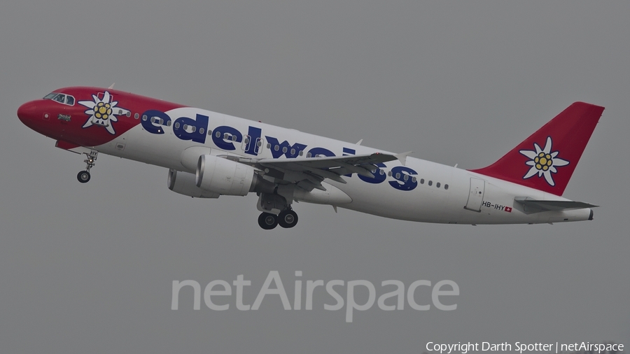 Edelweiss Air Airbus A320-214 (HB-IHY) | Photo 224368