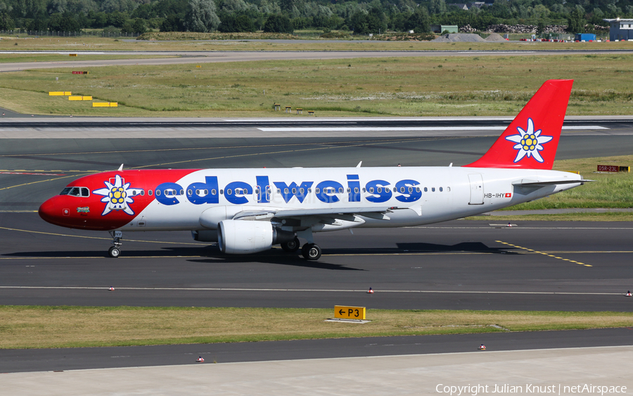 Edelweiss Air Airbus A320-214 (HB-IHY) | Photo 78210