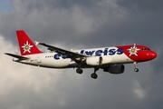 Edelweiss Air Airbus A320-214 (HB-IHY) at  Hamburg - Fuhlsbuettel (Helmut Schmidt), Germany