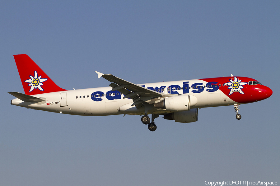 Edelweiss Air Airbus A320-214 (HB-IHY) | Photo 300472