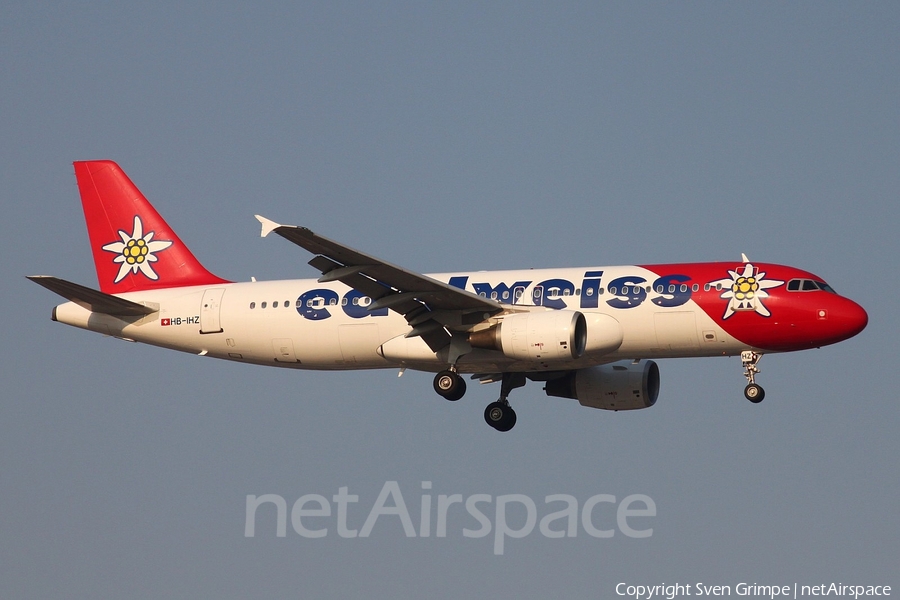 Edelweiss Air Airbus A320-214 (HB-IHZ) | Photo 82136