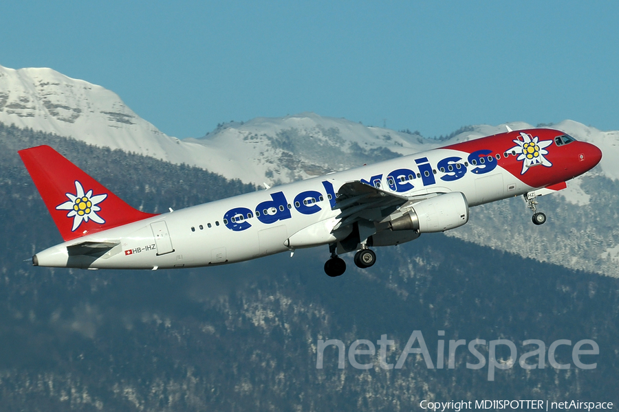 Edelweiss Air Airbus A320-214 (HB-IHZ) | Photo 79395