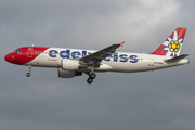 Edelweiss Air Airbus A320-214 (HB-IHZ) at  Hamburg - Fuhlsbuettel (Helmut Schmidt), Germany