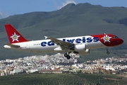 Edelweiss Air Airbus A320-214 (HB-IHZ) at  Gran Canaria, Spain