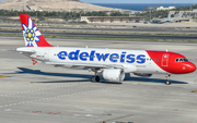 Edelweiss Air Airbus A320-214 (HB-IHZ) at  Gran Canaria, Spain