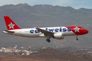 Edelweiss Air Airbus A320-214 (HB-IHZ) at  Gran Canaria, Spain