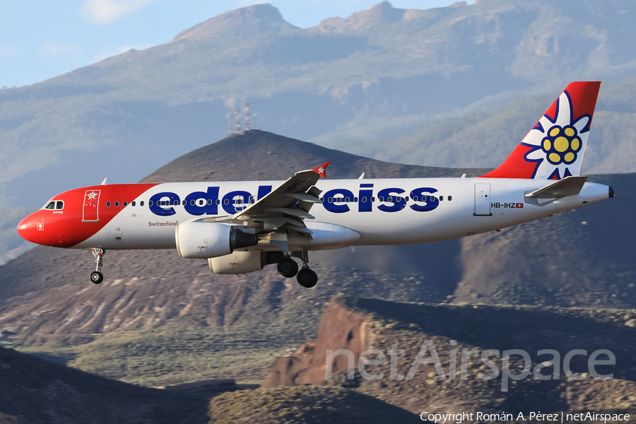 Edelweiss Air Airbus A320-214 (HB-IHZ) | Photo 486141