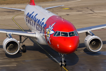 Edelweiss Air Airbus A320-214 (HB-IHZ) at  Berlin - Tegel, Germany