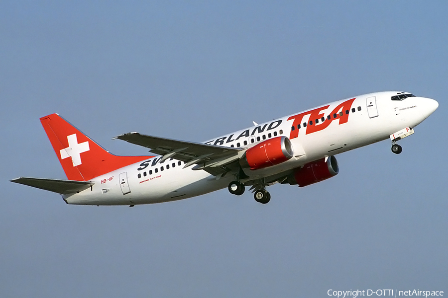 TEA Switzerland Boeing 737-3Q8 (HB-IIF) | Photo 150830