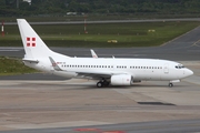 PrivatAir Boeing 737-7CN(BBJ) (HB-IIQ) at  Hamburg - Fuhlsbuettel (Helmut Schmidt), Germany