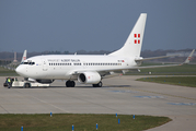 PrivatAir Boeing 737-7CN(BBJ) (HB-IIQ) at  Hamburg - Fuhlsbuettel (Helmut Schmidt), Germany