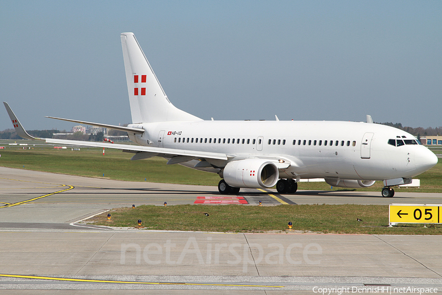 PrivatAir Boeing 737-7CN(BBJ) (HB-IIQ) | Photo 420398