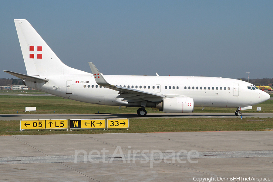 PrivatAir Boeing 737-7CN(BBJ) (HB-IIQ) | Photo 420399