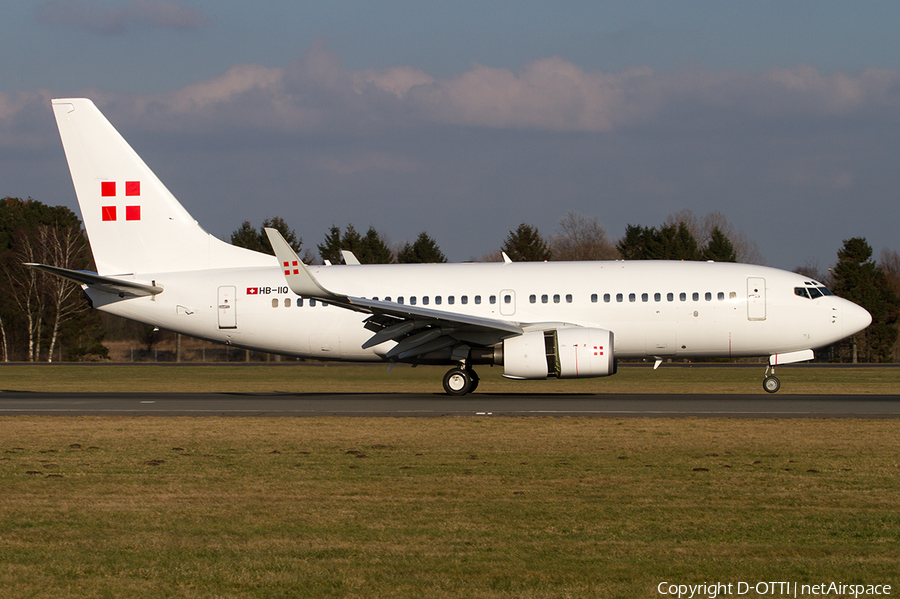 PrivatAir Boeing 737-7CN(BBJ) (HB-IIQ) | Photo 478510