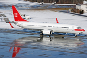 PrivatAir Boeing 737-86Q (HB-IIR) at  Zurich - Kloten, Switzerland